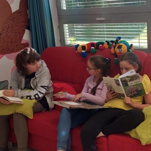 Besuch in der Bibliothek 1