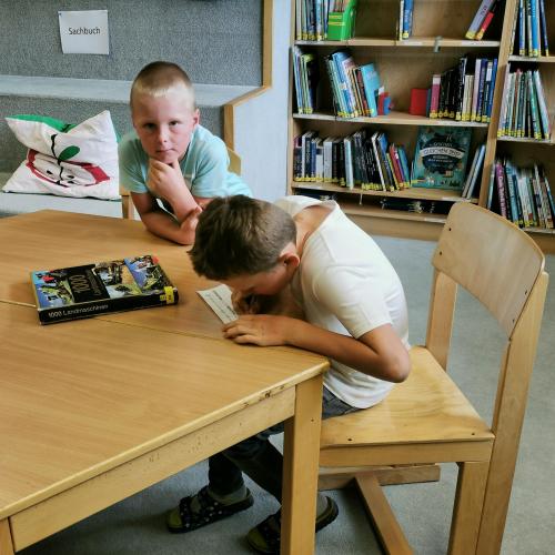 Besuch in der Bibliothek 1