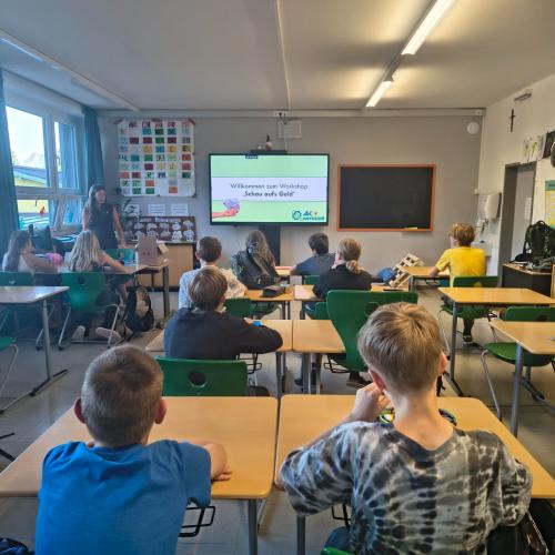 BO-Workshops „Schau aufs Geld“, der von der Arbeiterkammer Tirol 