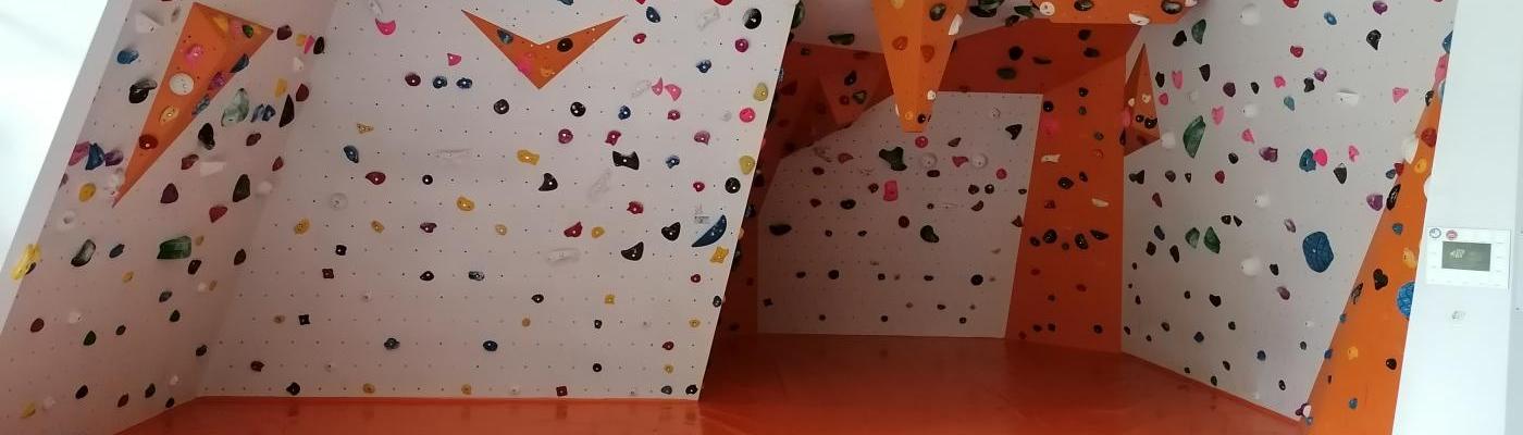 Boulderbereich NMS Fieberbrunn
