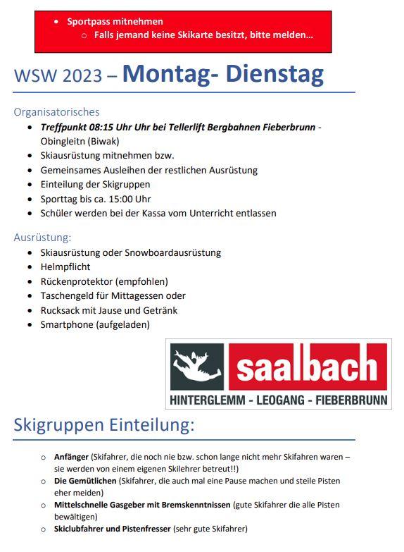 Programm Mo+Di WSW23
