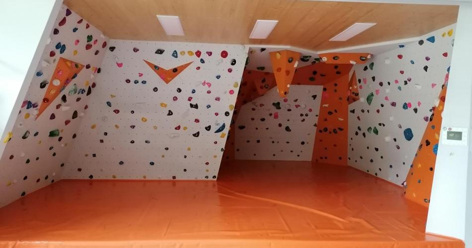 Boulderbereich NMS Fieberbrunn
